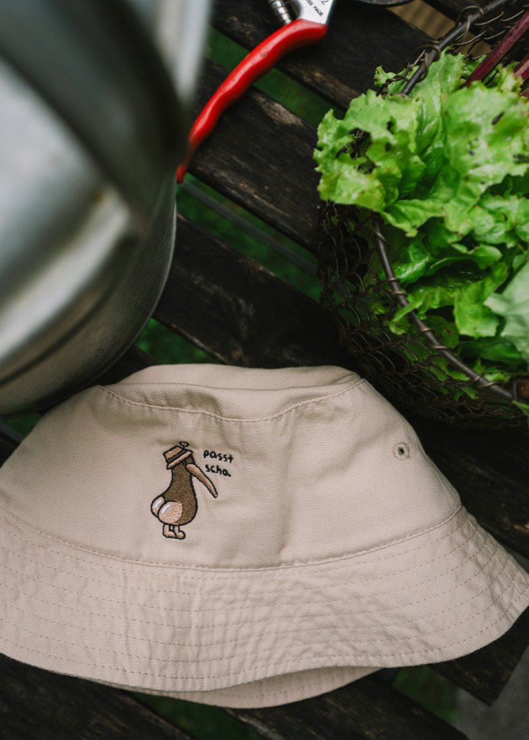 Bucket Hat PASST SCHO | Unisex | Bio-Baumwolle