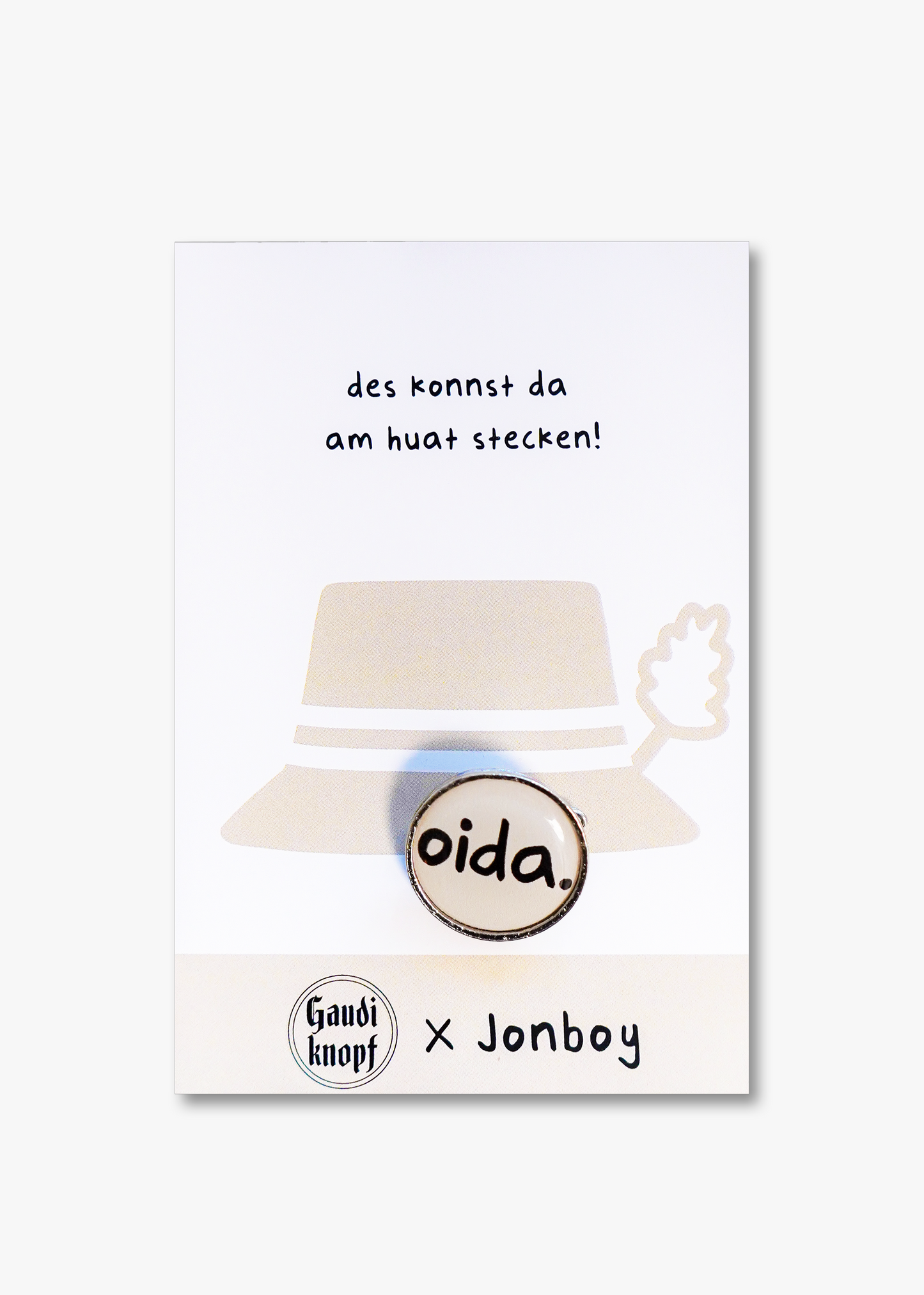 Anstecker | Gaudiknopf x jonboy