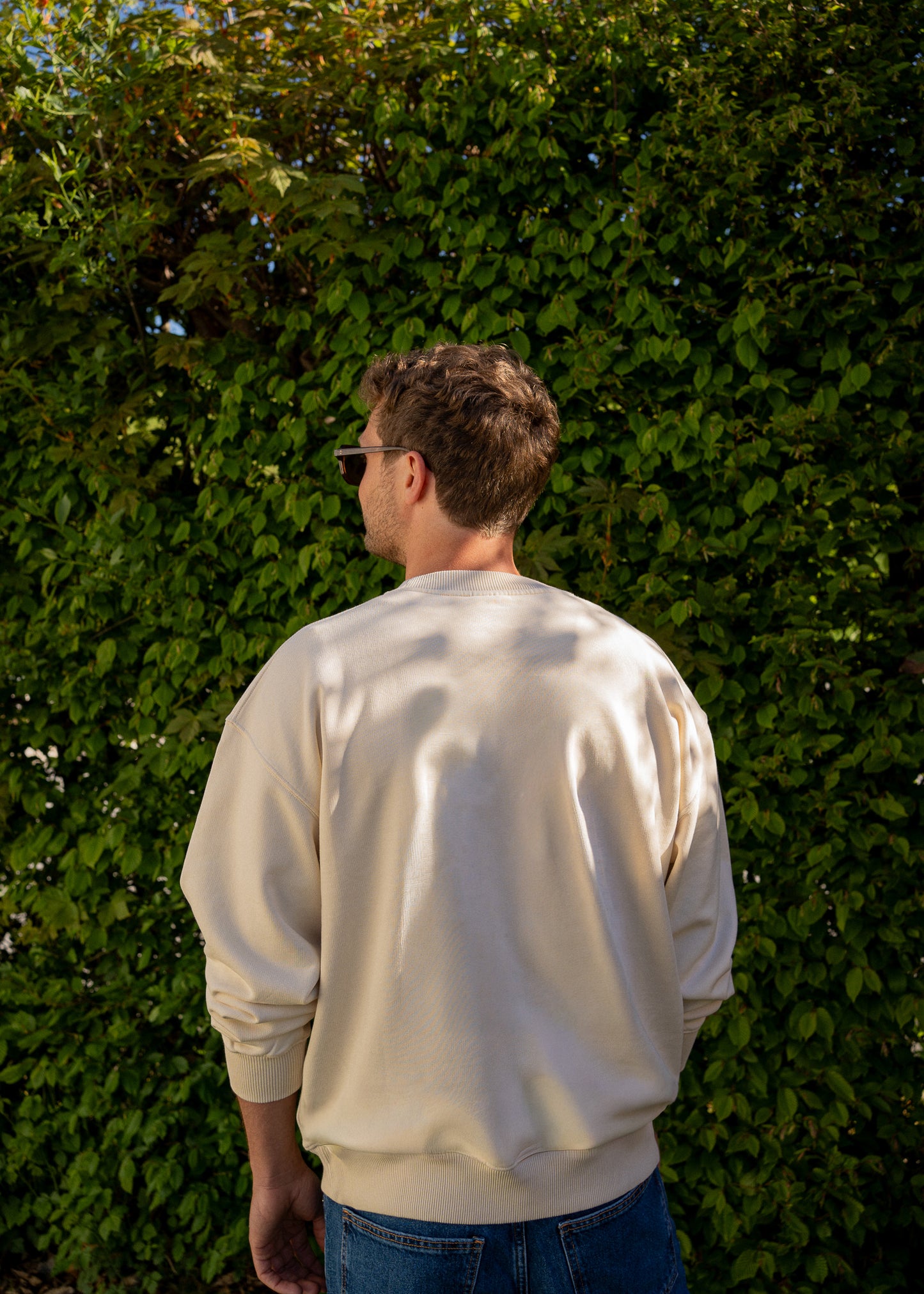 Oversized Sweatshirt BEIGE Unisex