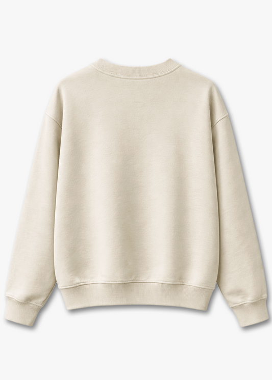 Oversized Sweatshirt BEIGE Unisex