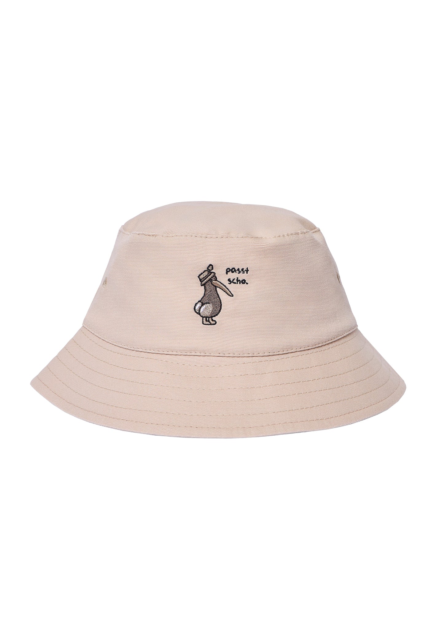 Bucket Hat PASST SCHO | Unisex | Bio-Baumwolle