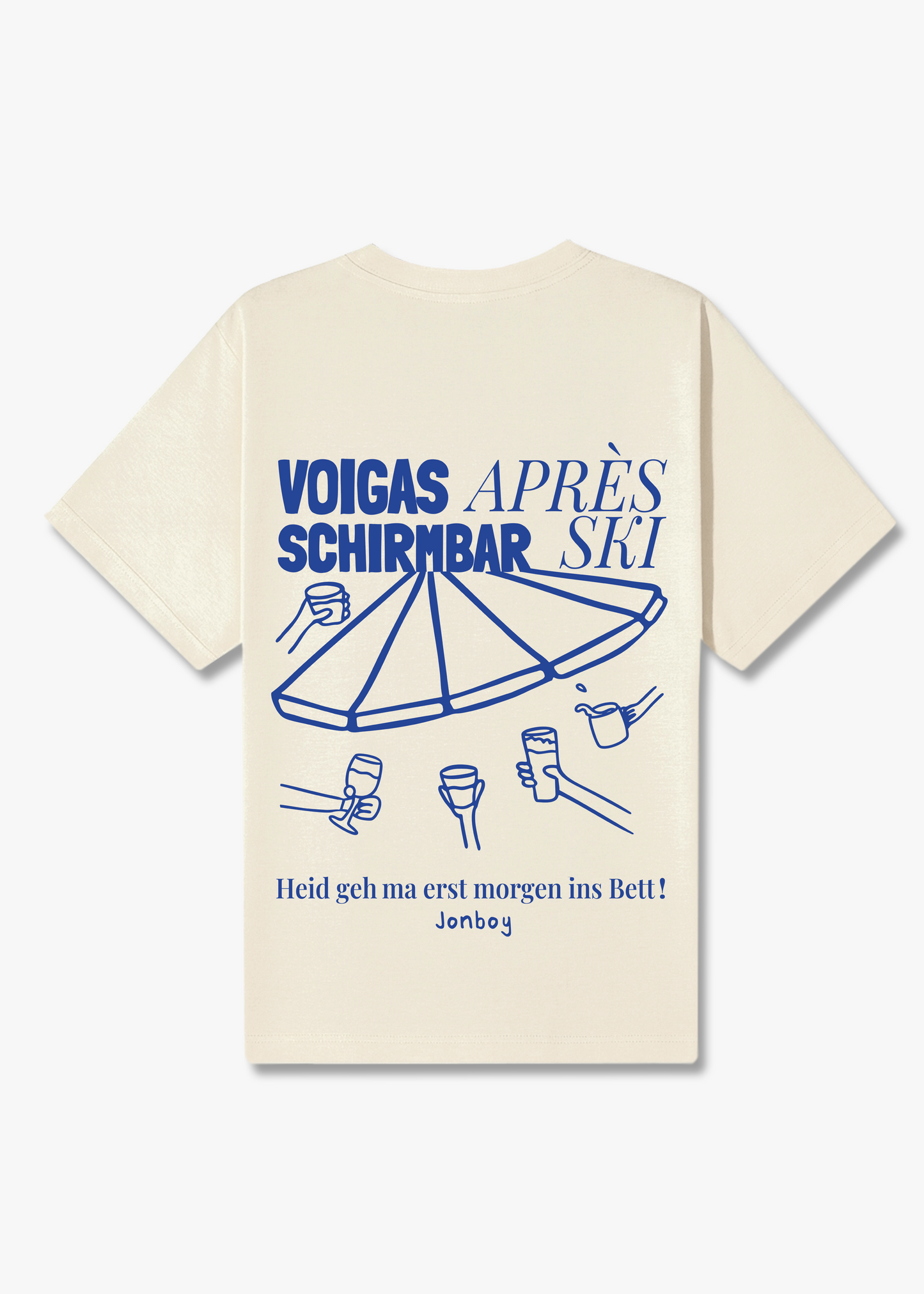 Oversized T-Shirt VOIGAS APRÈS-SKI Unisex