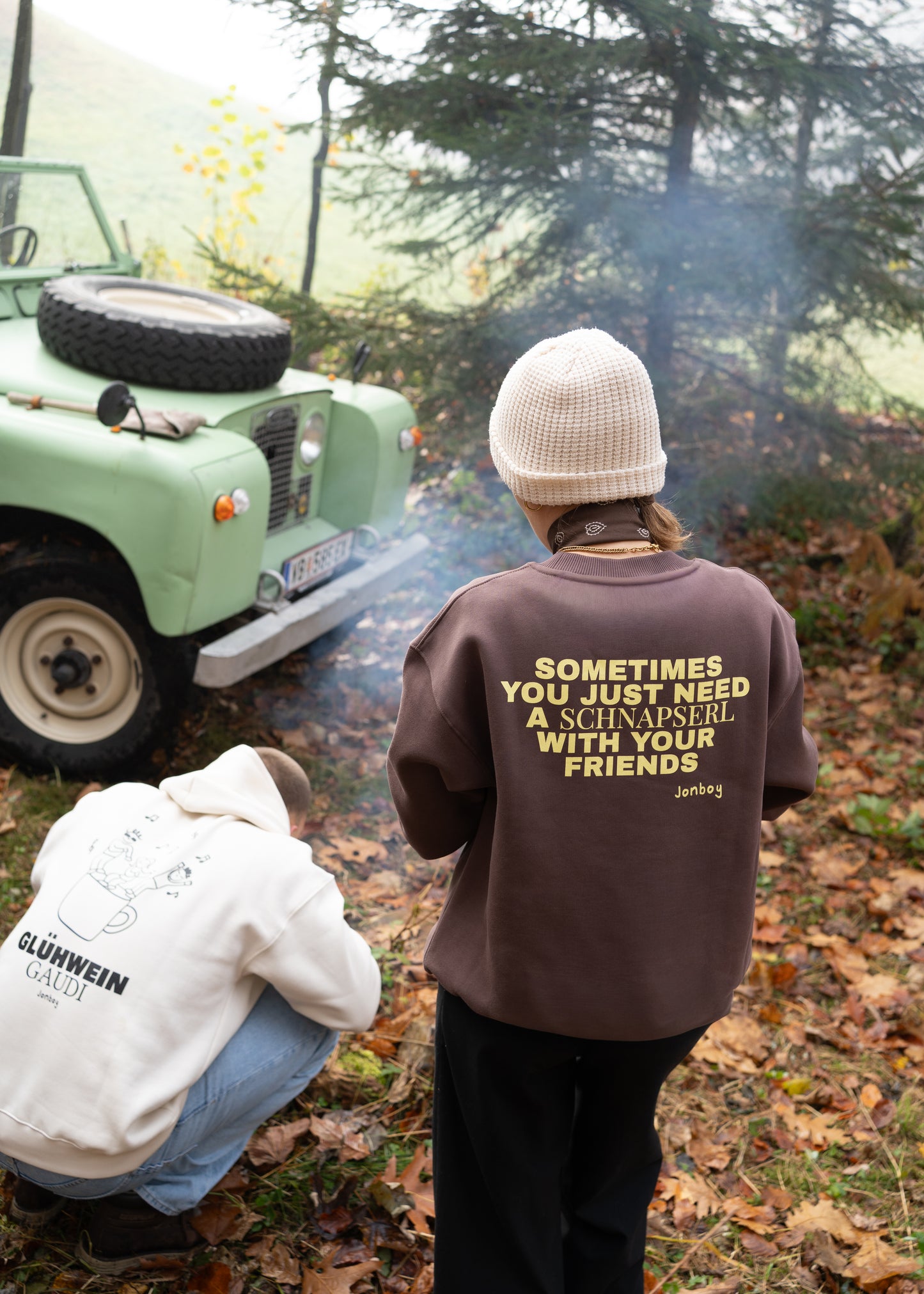 Oversized Sweatshirt SCHNAPSERL Unisex