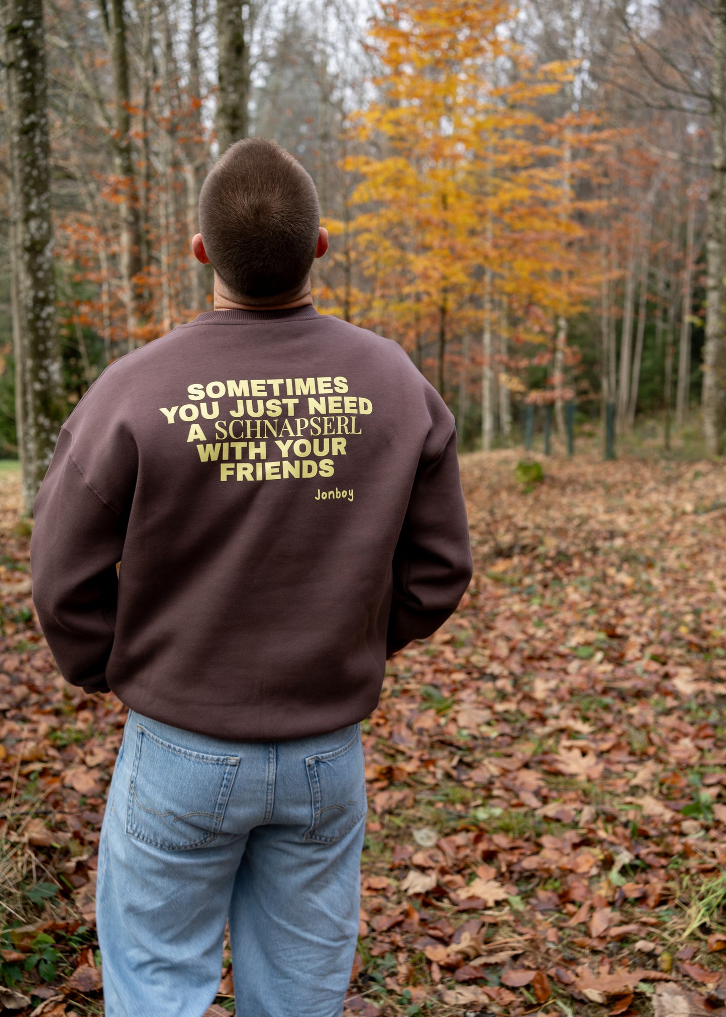 Oversized Sweatshirt SCHNAPSERL Unisex