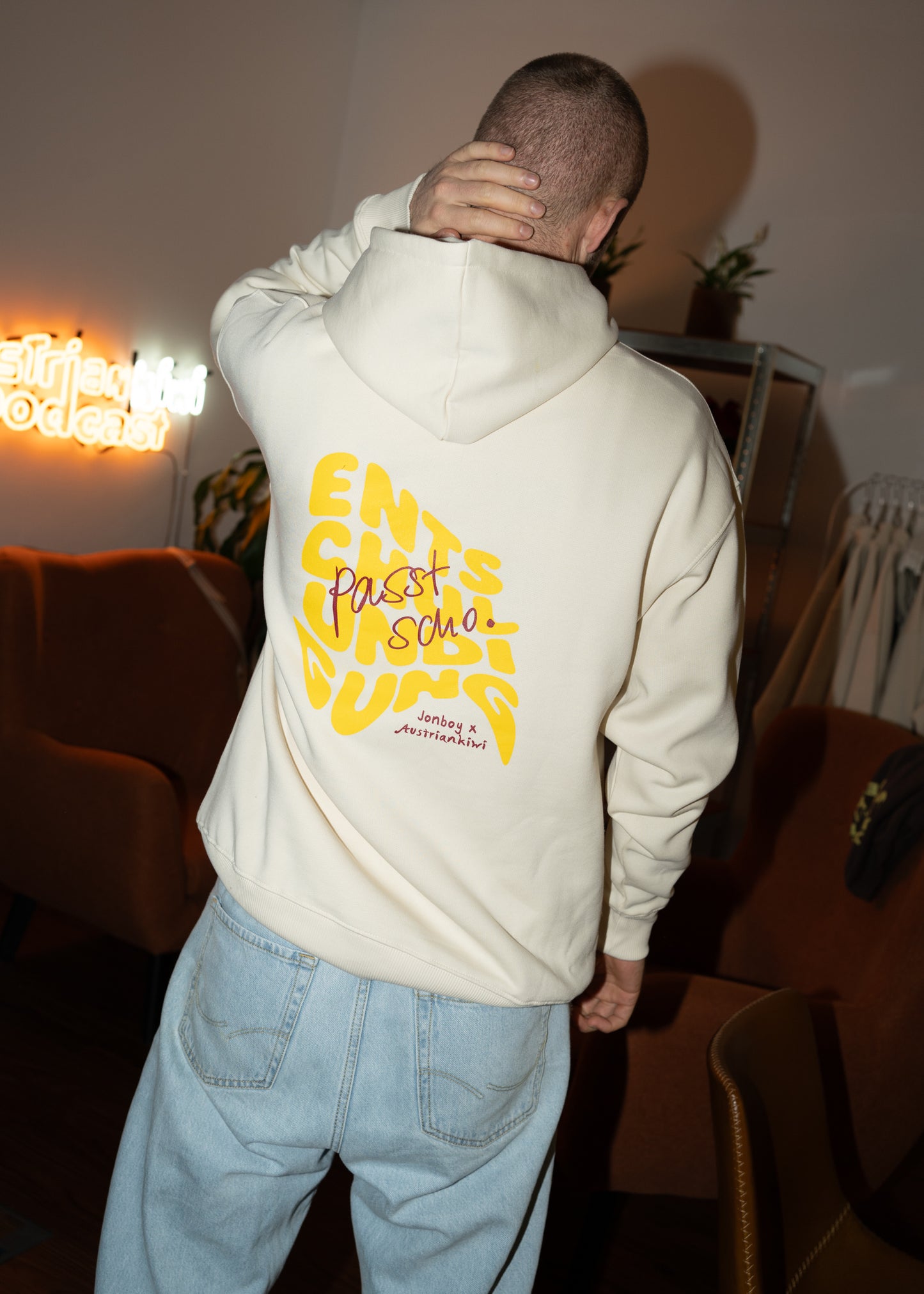 Oversized Hoodie ENTSCHULUNDIGUNG Unisex