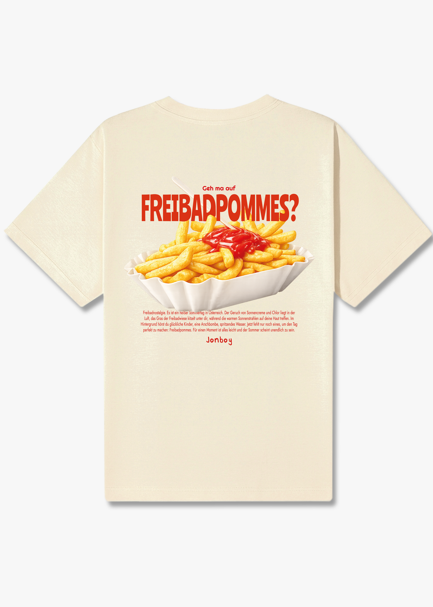 Oversized T-Shirt FREIBADPOMMES Unisex