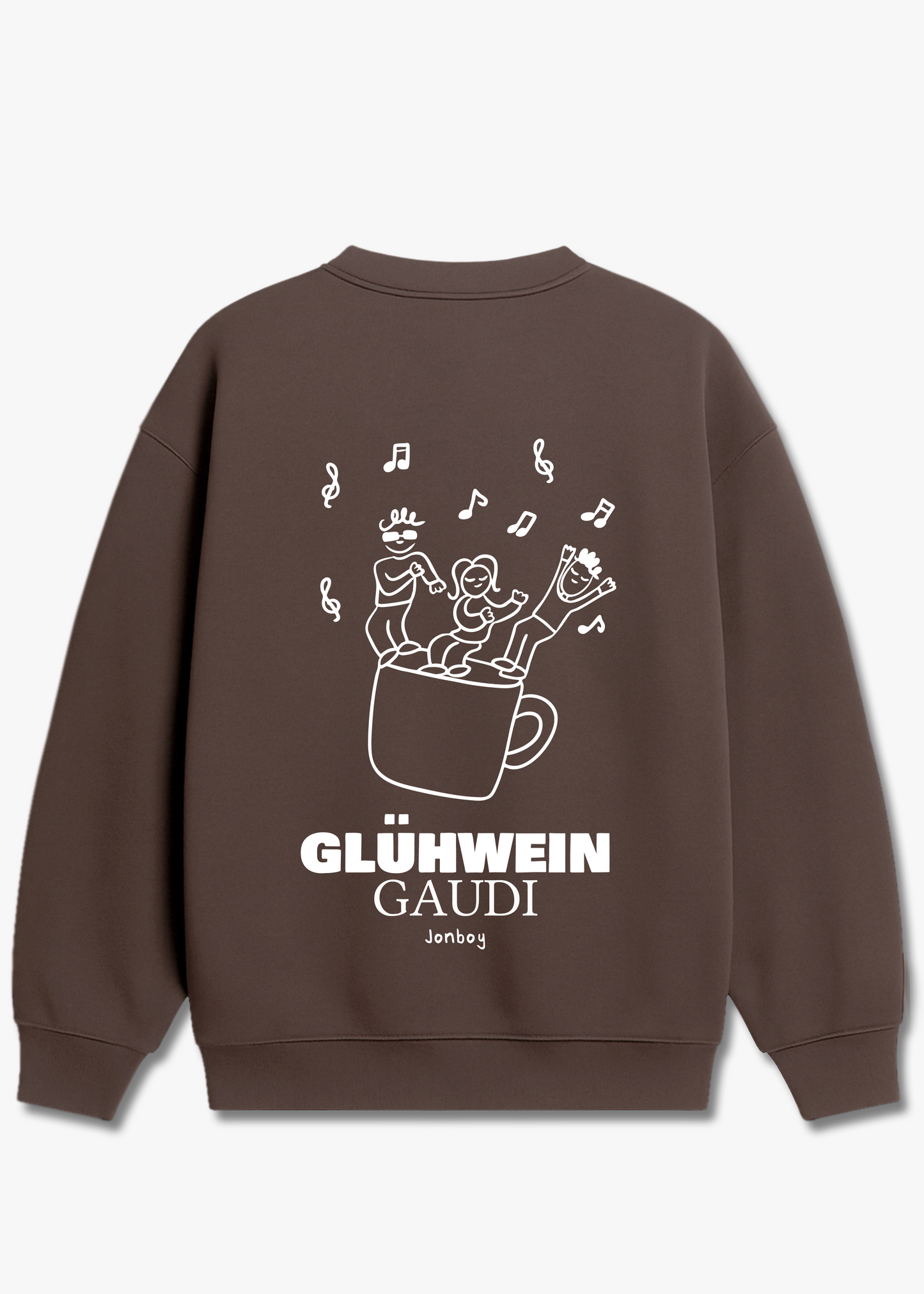 ZWEITE WAHL Oversized Sweatshirt GLÜHWEINGAUDI Unisex