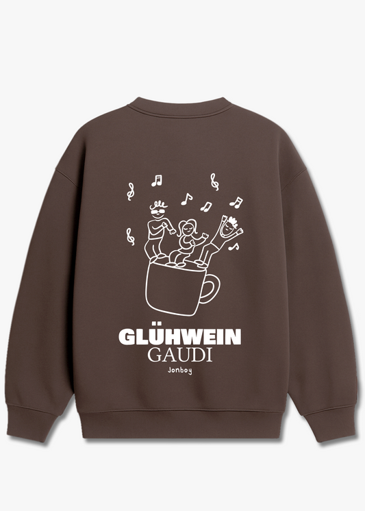 ZWEITE WAHL Oversized Sweatshirt GLÜHWEINGAUDI Unisex