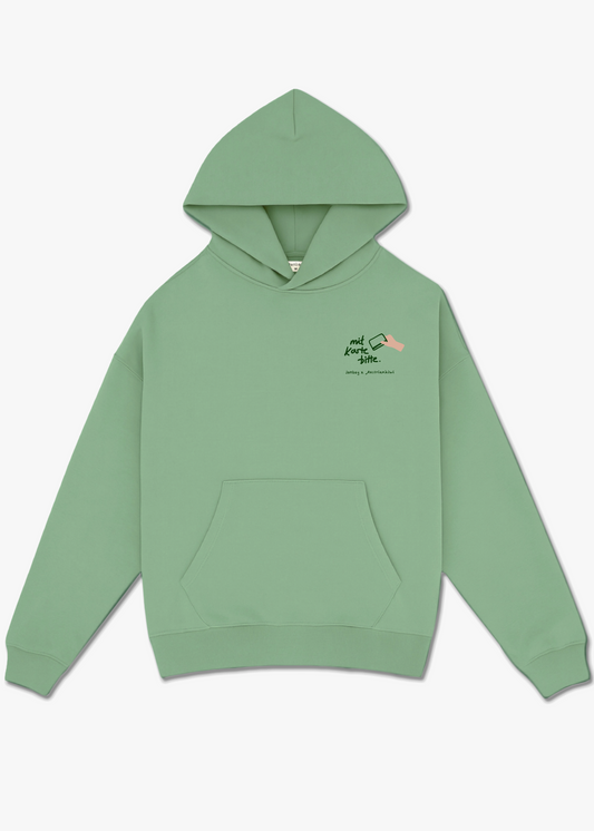 Oversized Hoodie MIT KARTE BITTE Unisex