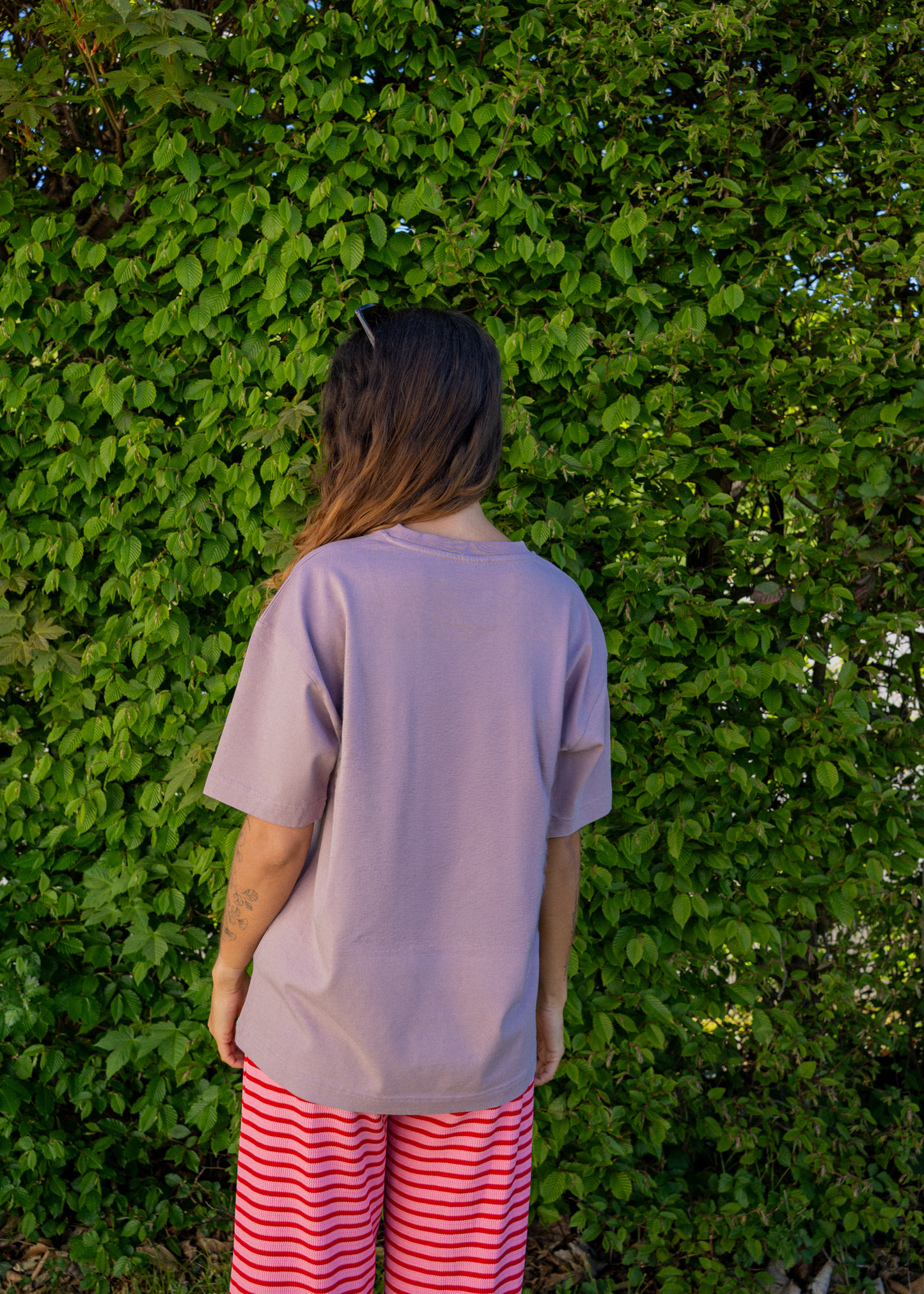 Oversized T-Shirt LILA Unisex
