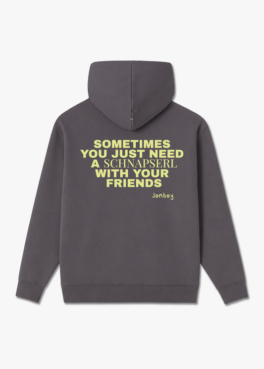 Oversized Hoodie SCHNAPSERL Unisex