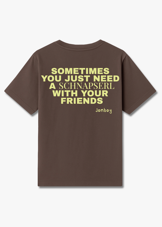 Oversized T-Shirt SCHNAPSERL Unisex