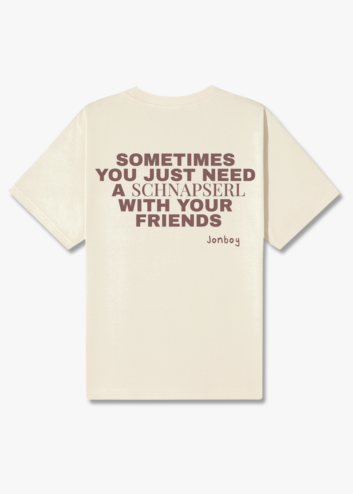 Oversized T-Shirt SCHNAPSERL Unisex