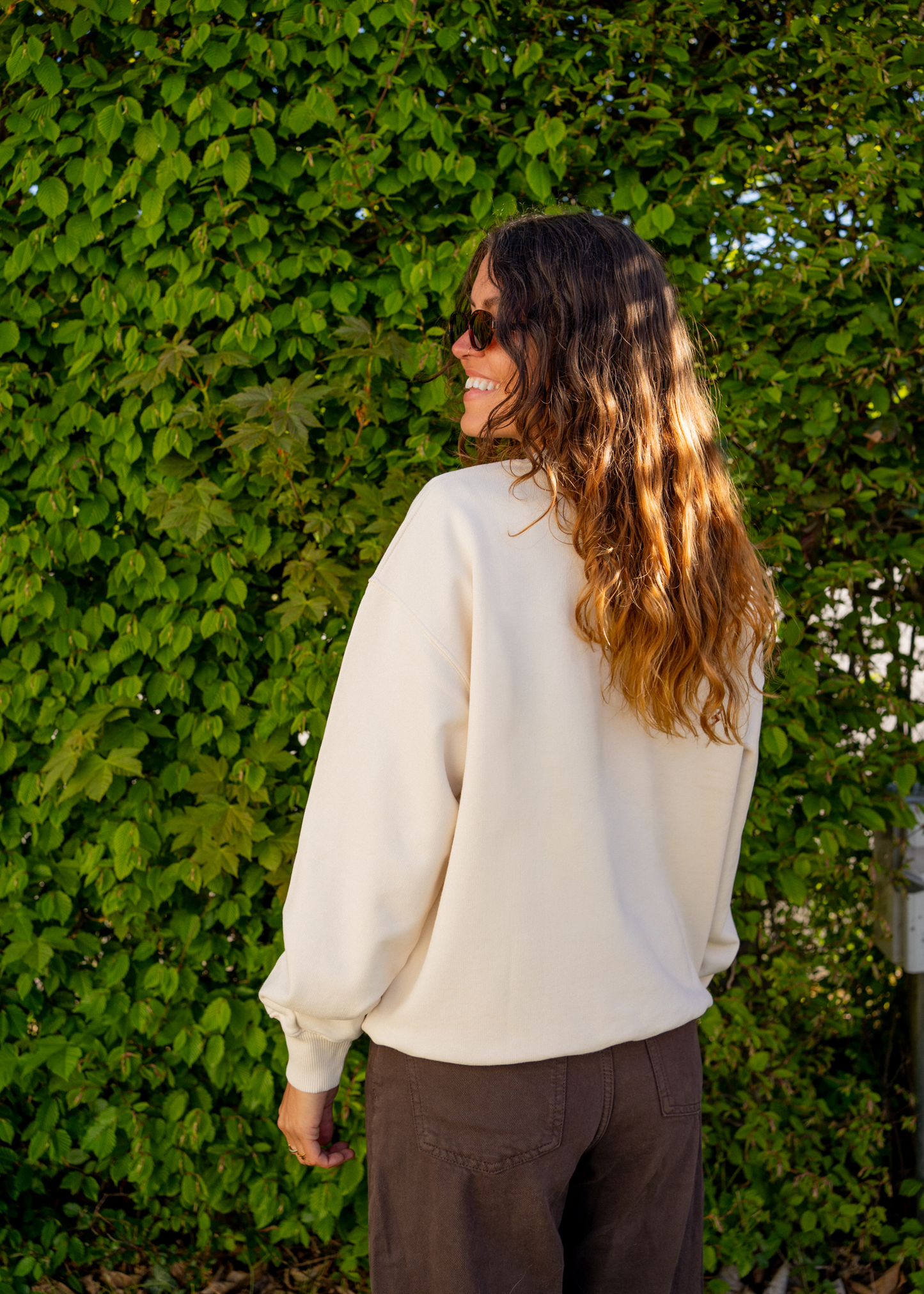Oversized Sweatshirt BEIGE Unisex