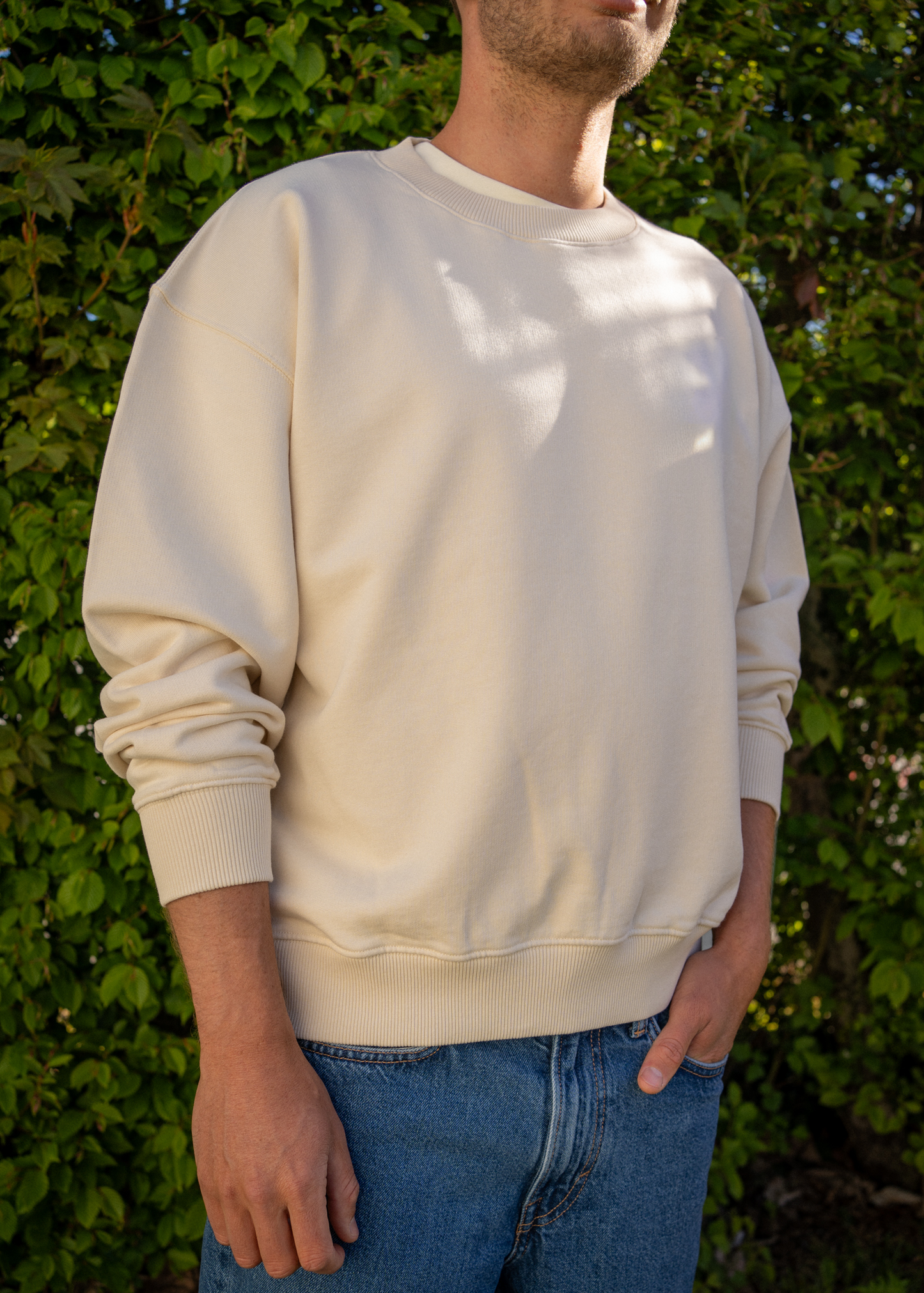 Oversized Sweatshirt BEIGE Unisex