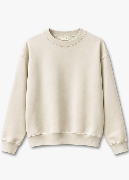 Oversized Sweatshirt BEIGE Unisex
