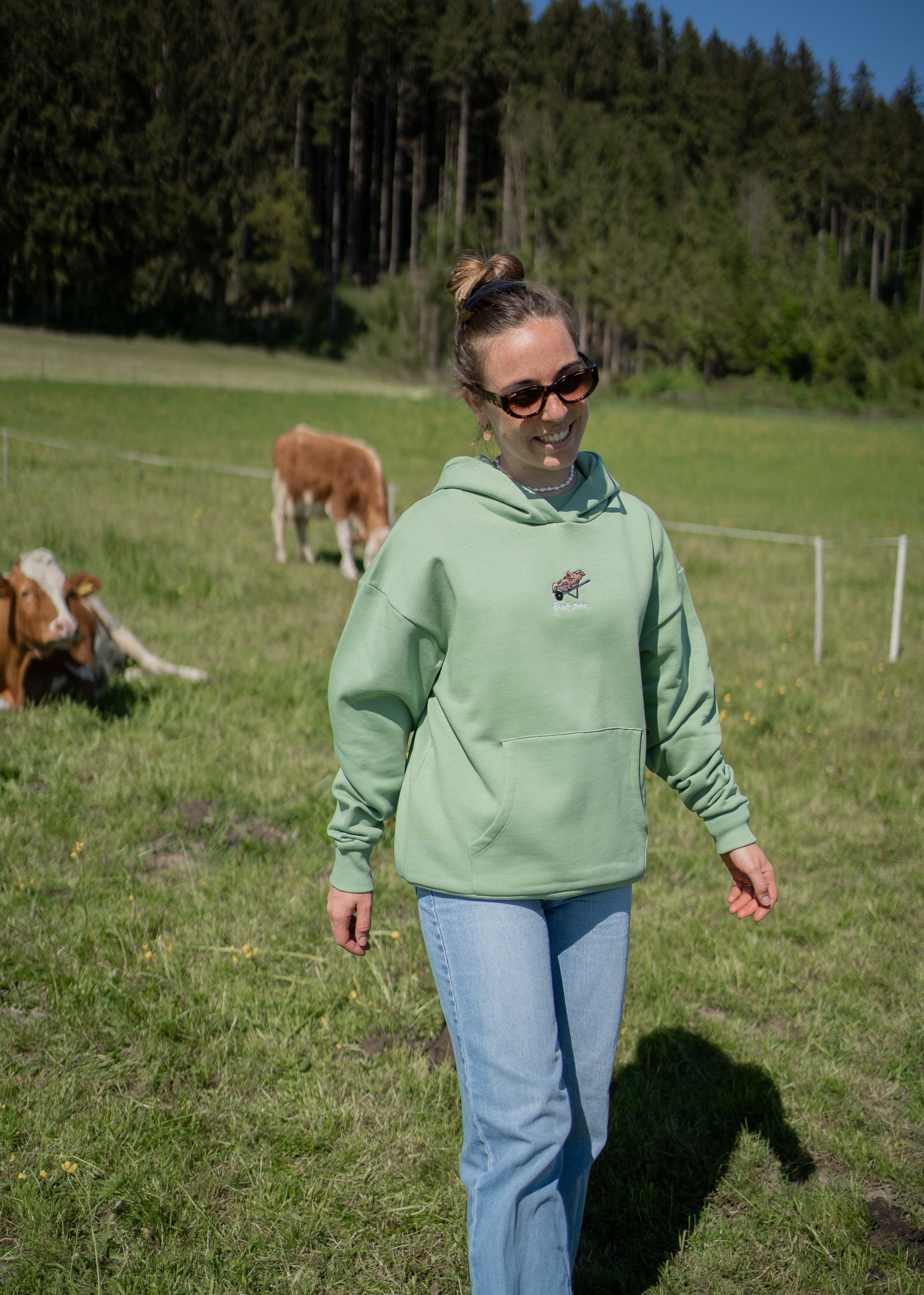 Oversized Hoodie PASST SCHO KUH Unisex